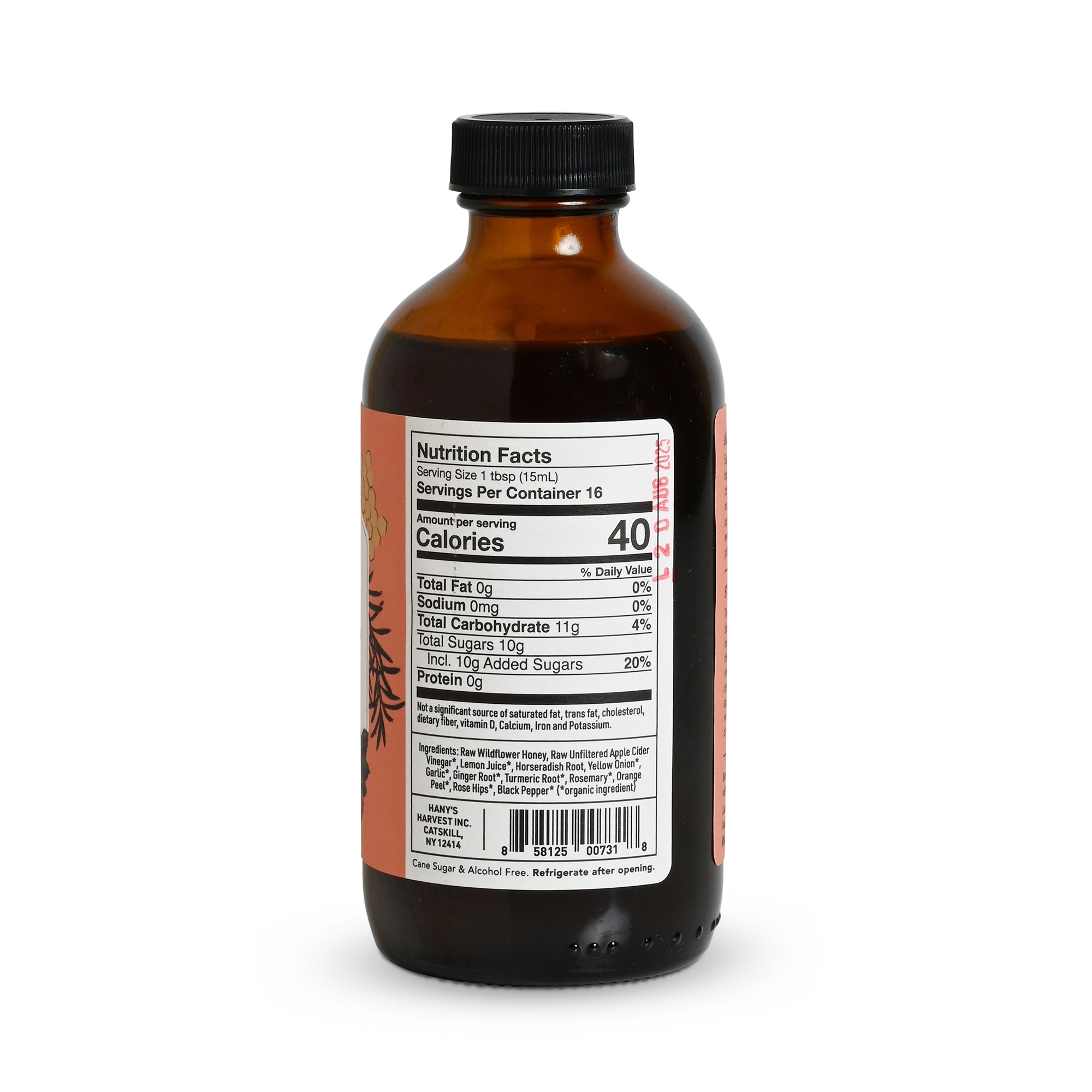 Sweet Fire Herbal Syrup (Fire Cider Syrup)
