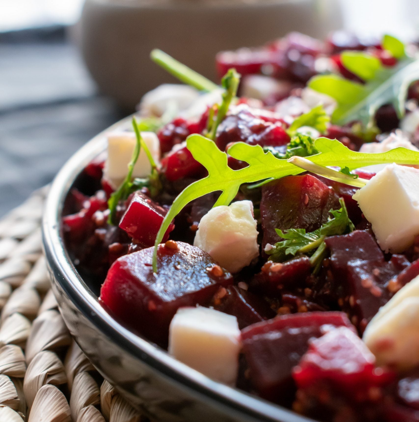 Beet Salad with Easy Fire Cider Dressing