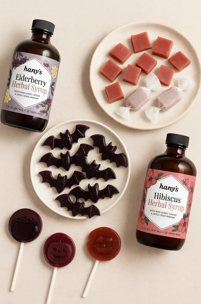 Sweet & Spooky: Make Healthy Halloween Treats with Hany’s Herbal Syrups (Oxymels)