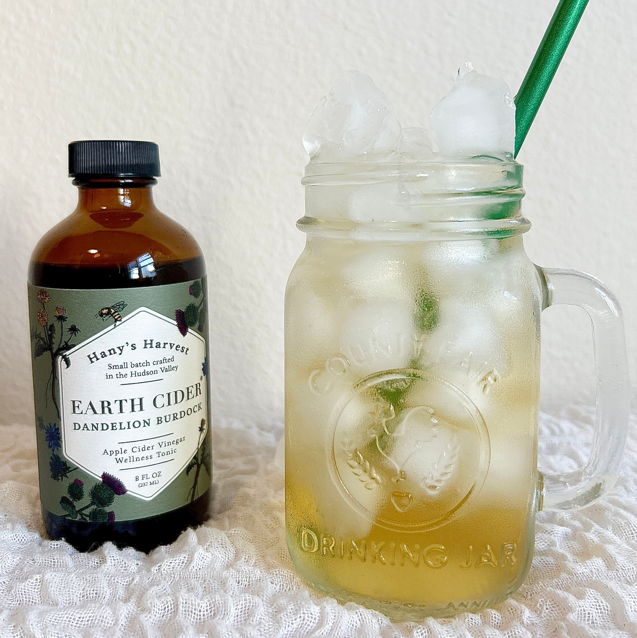 Hydrating Earth Cider Ice Water