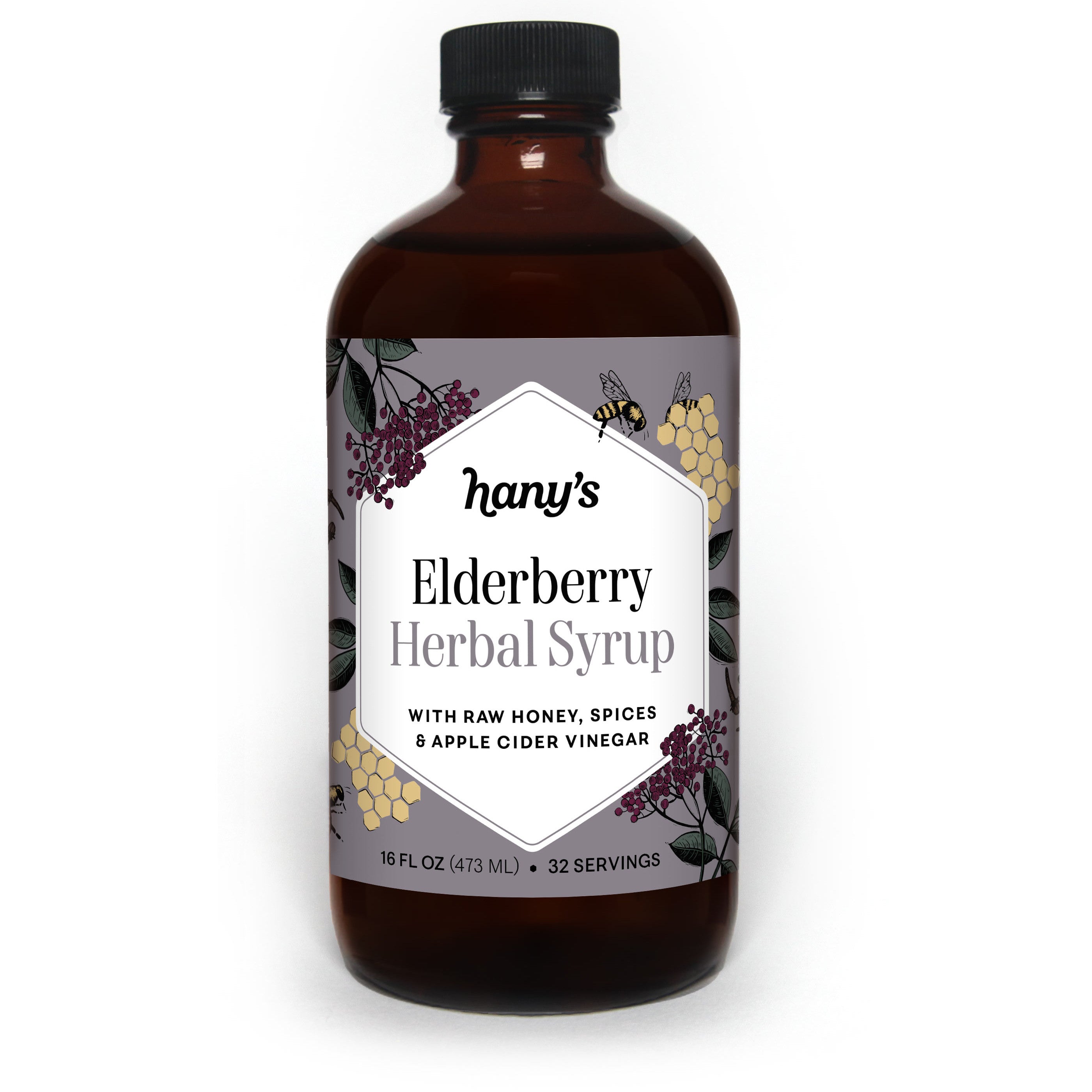 Elderberry Herbal Syrup (Oxymel)