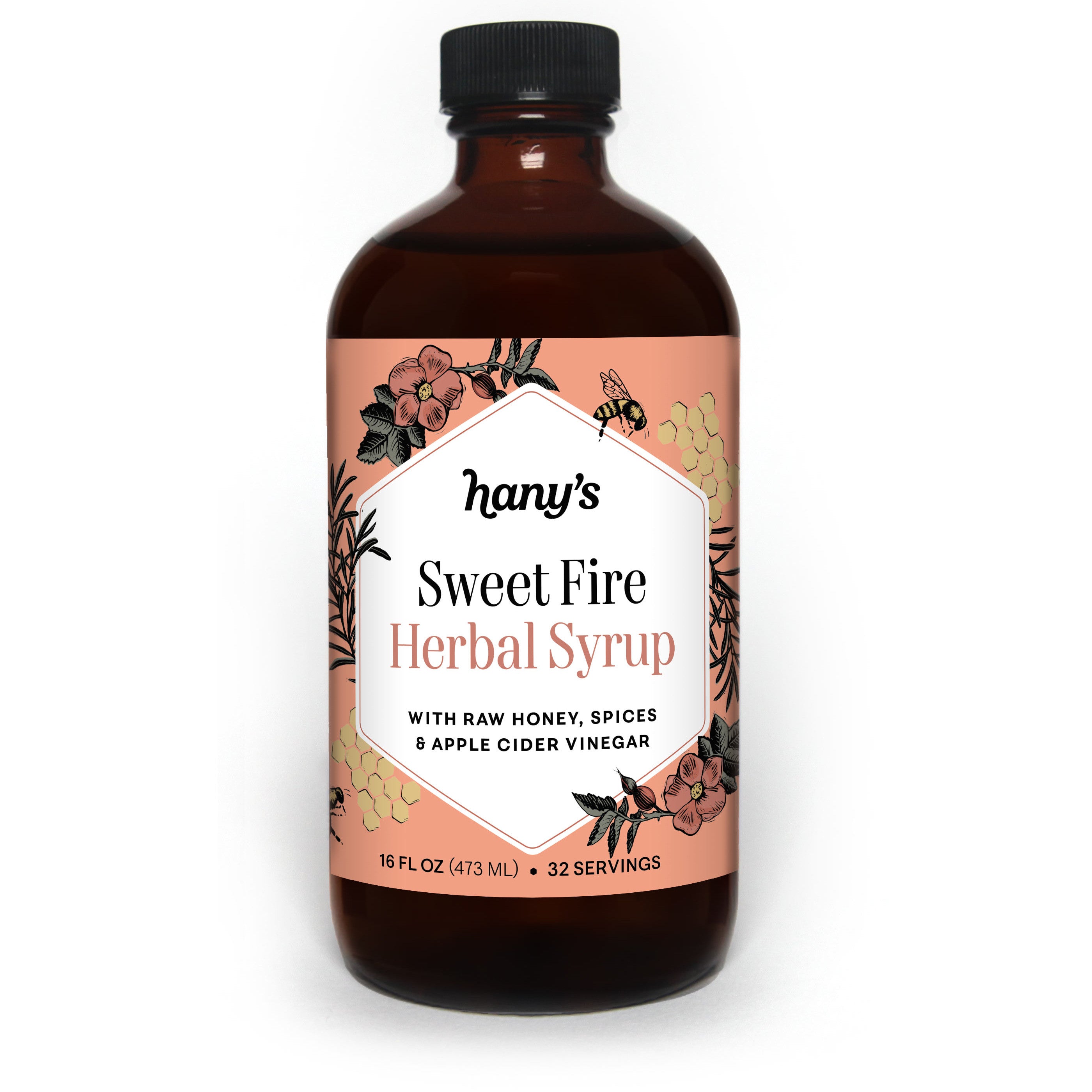 Sweet Fire Herbal Syrup (Fire Cider Oxymel)