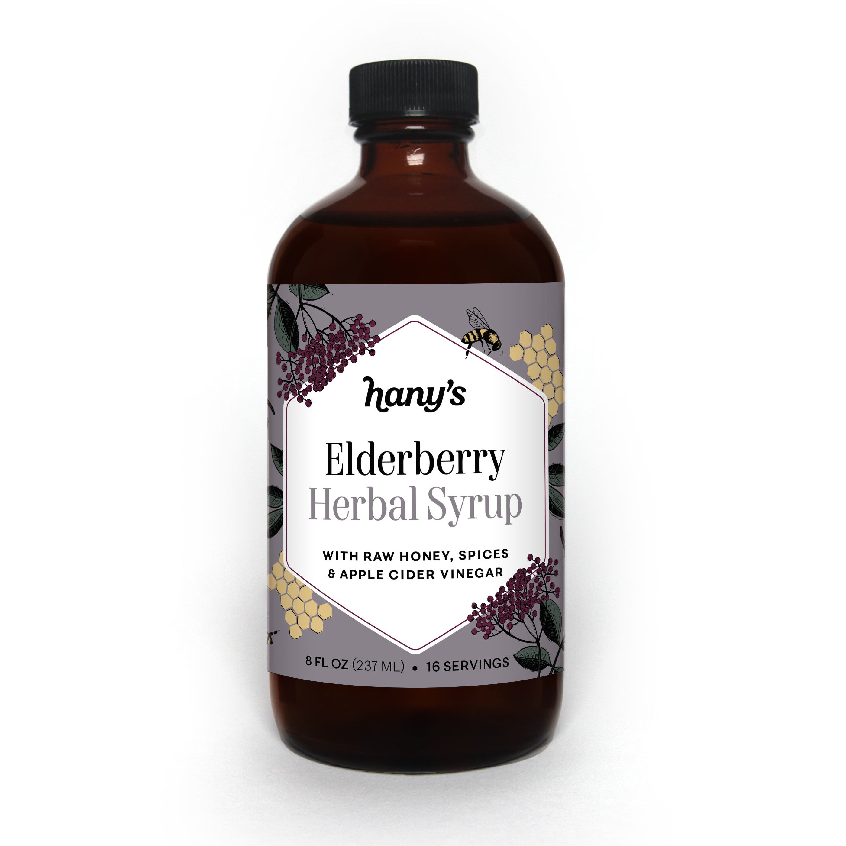 Elderberry Herbal Syrup (Oxymel)