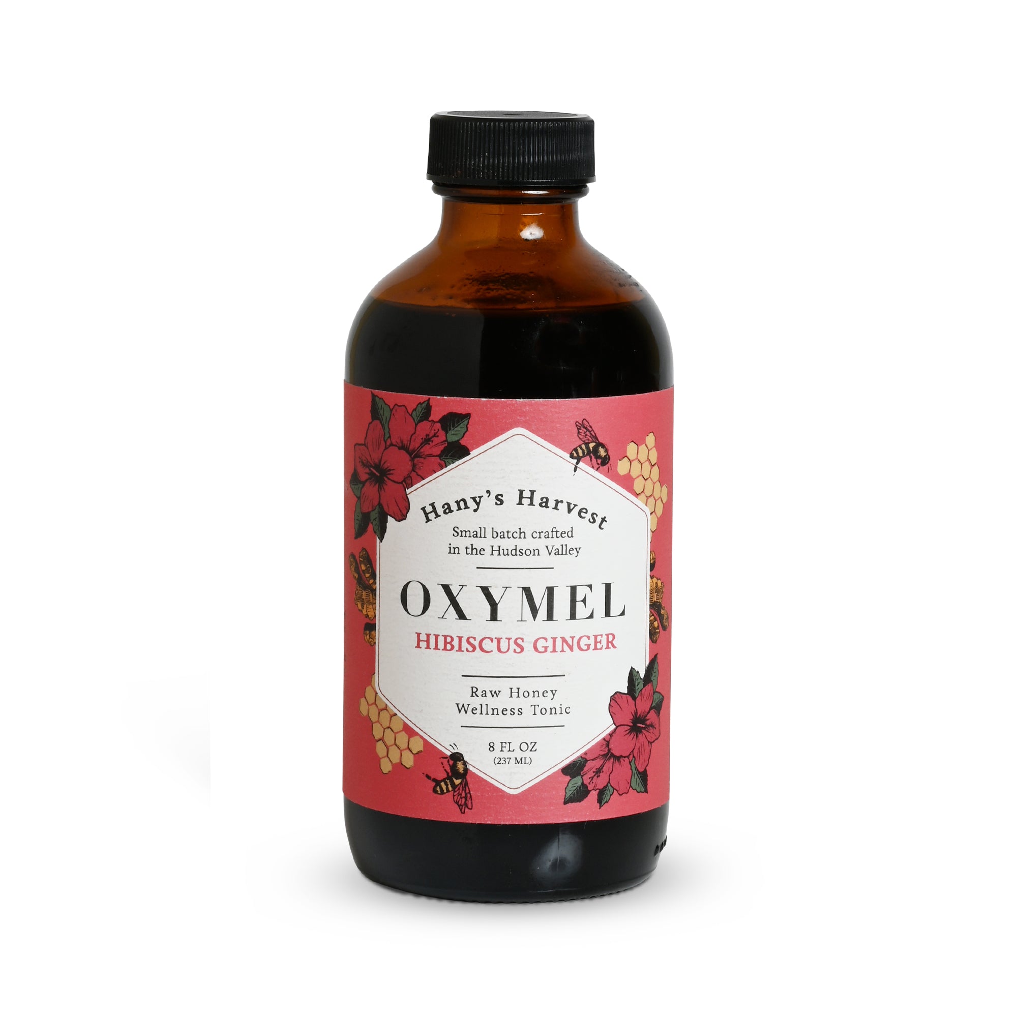 Hibiscus Ginger Oxymel