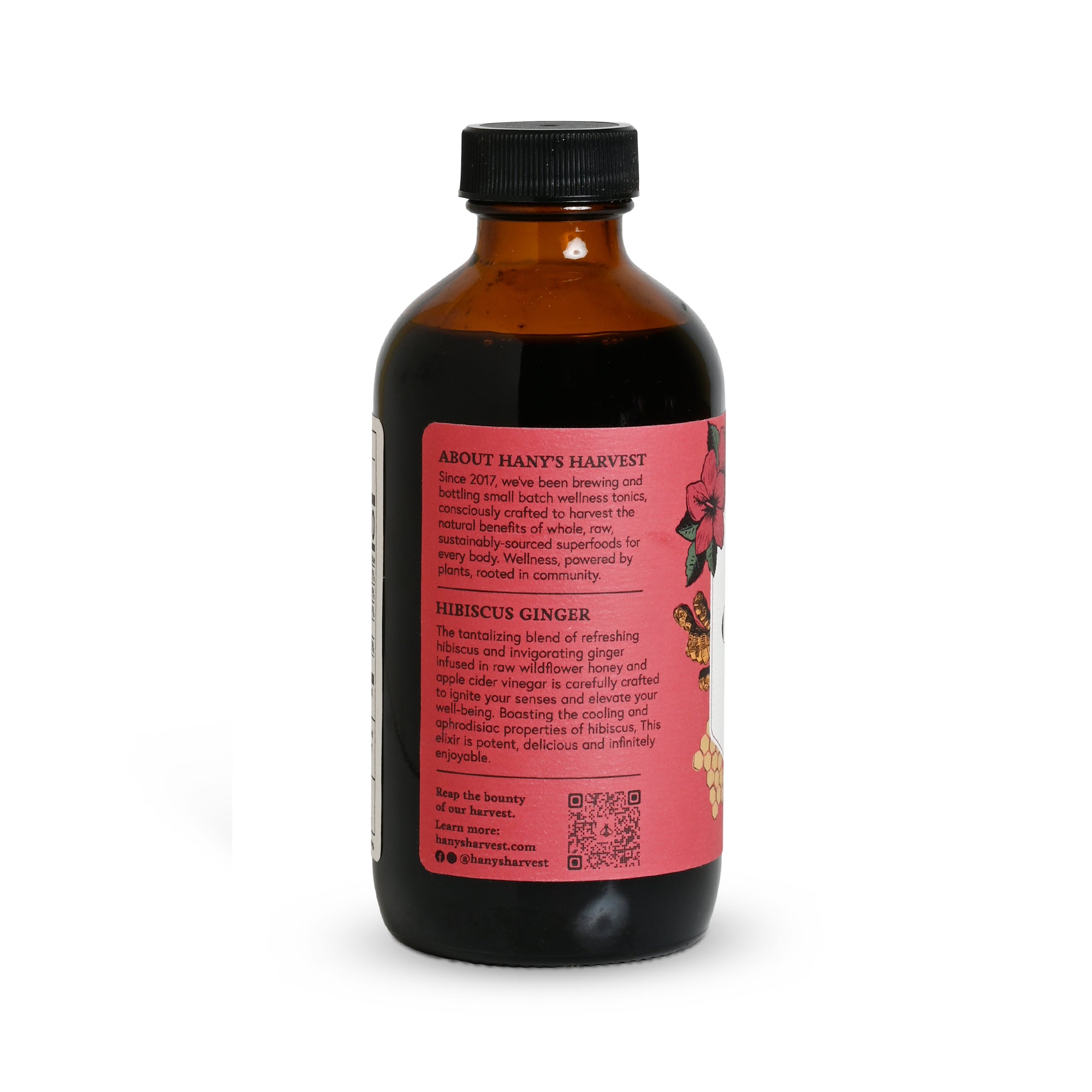 Hibiscus Ginger Oxymel